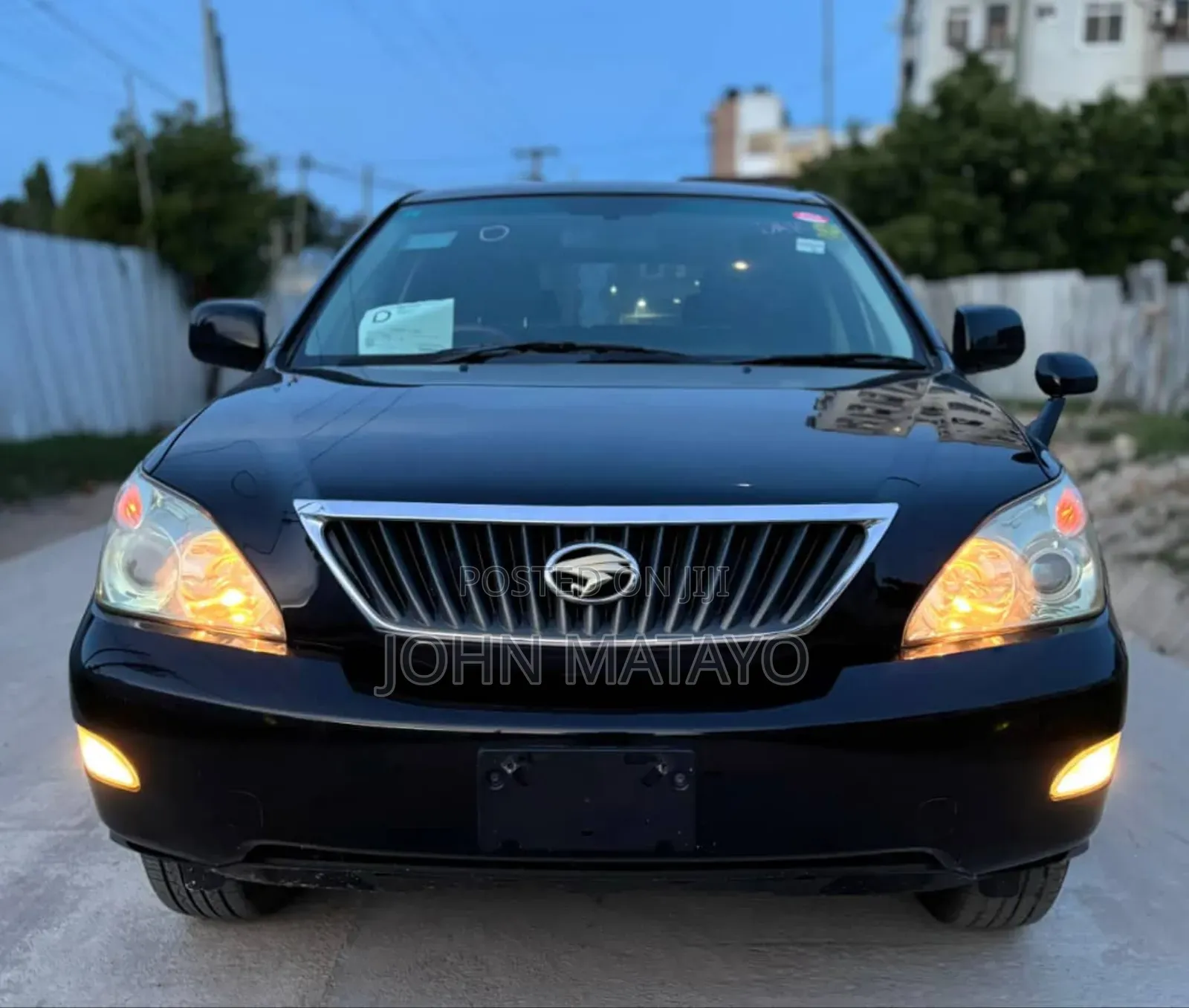 Toyota Harrier 2007 Black