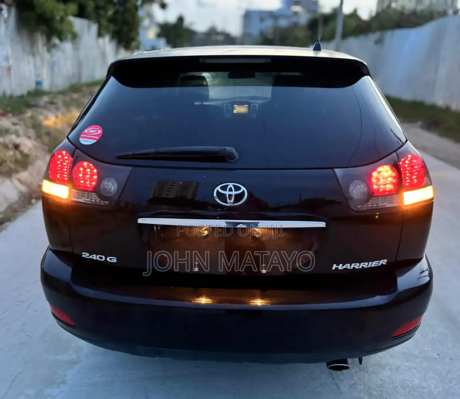 Toyota Harrier 2007 Black