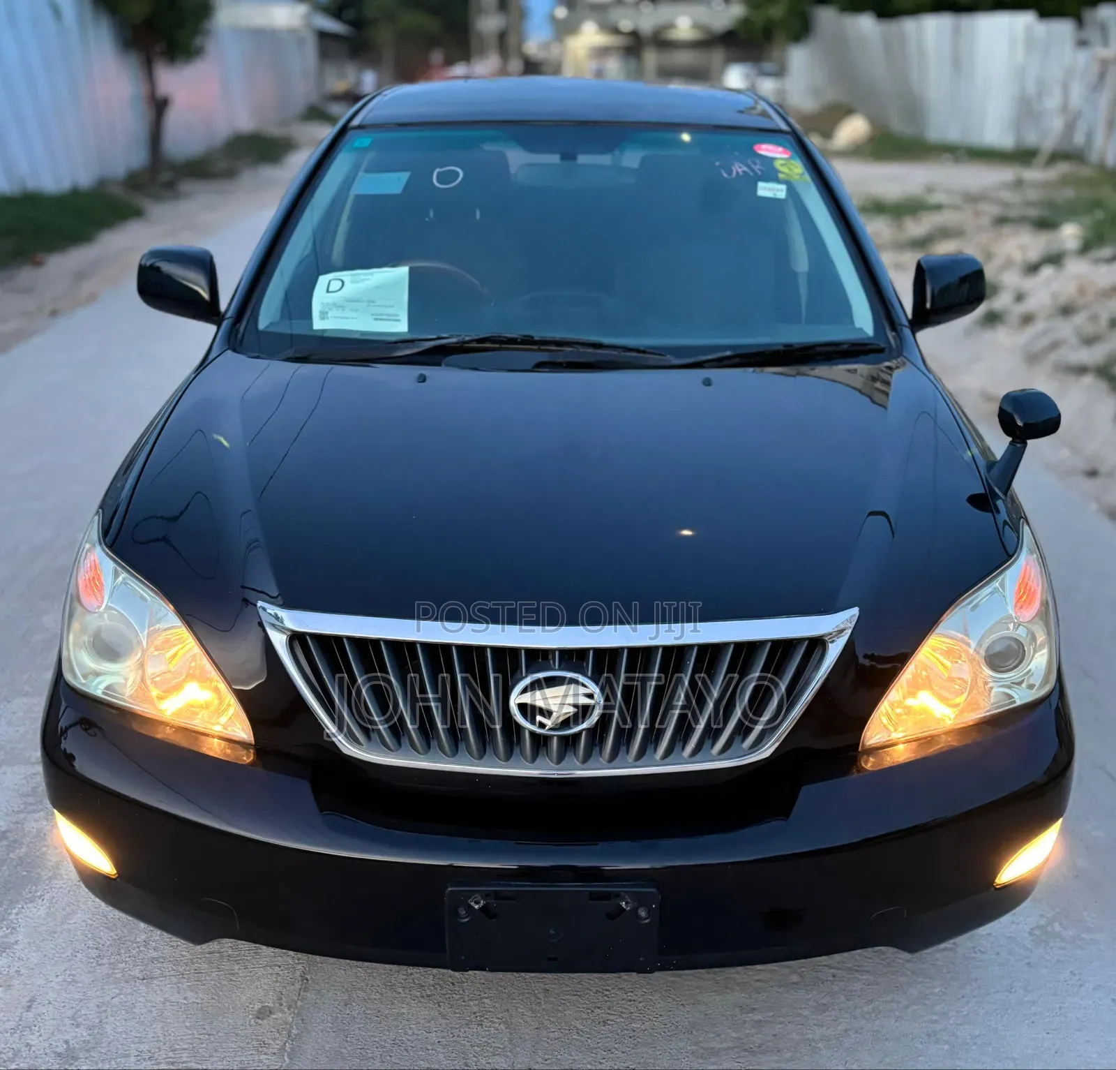 Toyota Harrier 2007 Black