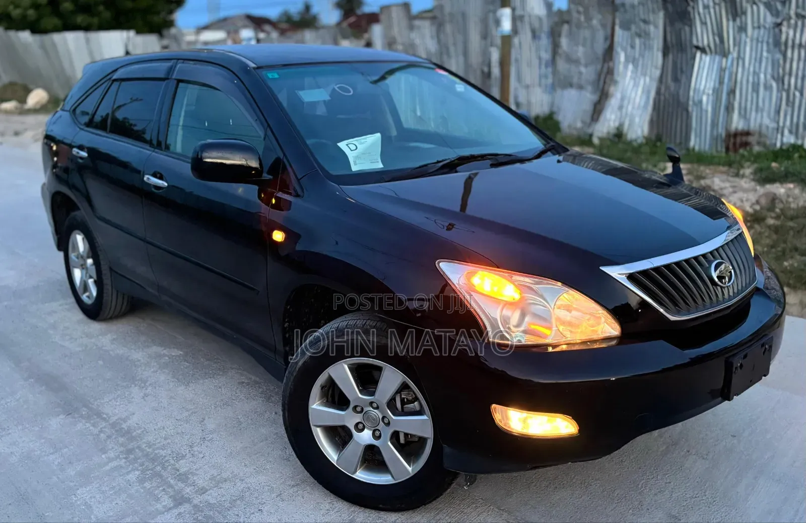 Toyota Harrier 2007 Black