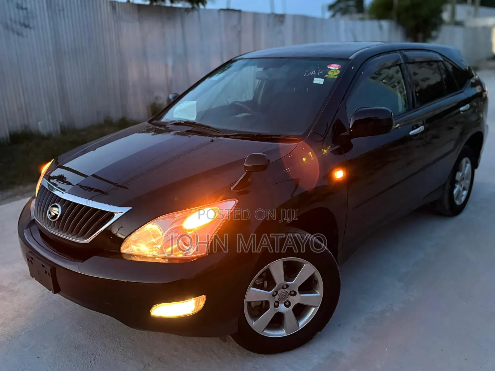 Toyota Harrier 2007 Black