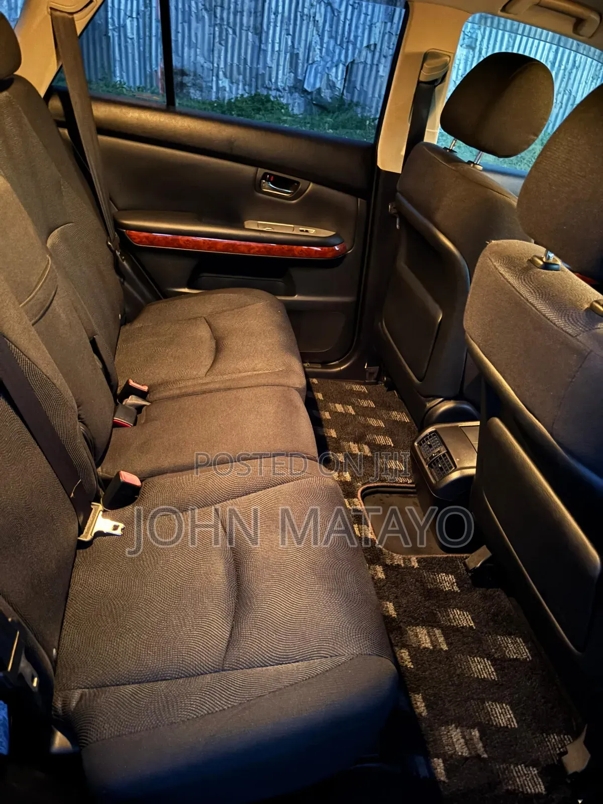Toyota Harrier 2007 Black
