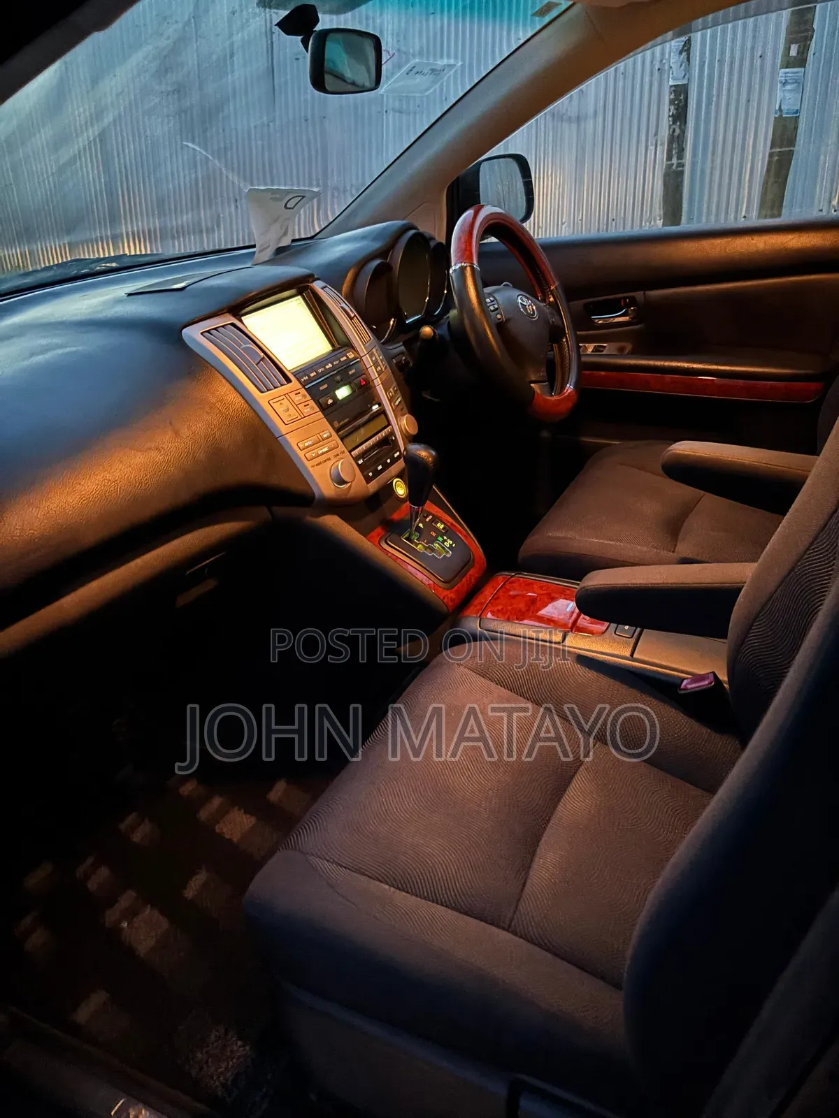 Toyota Harrier 2007 Black