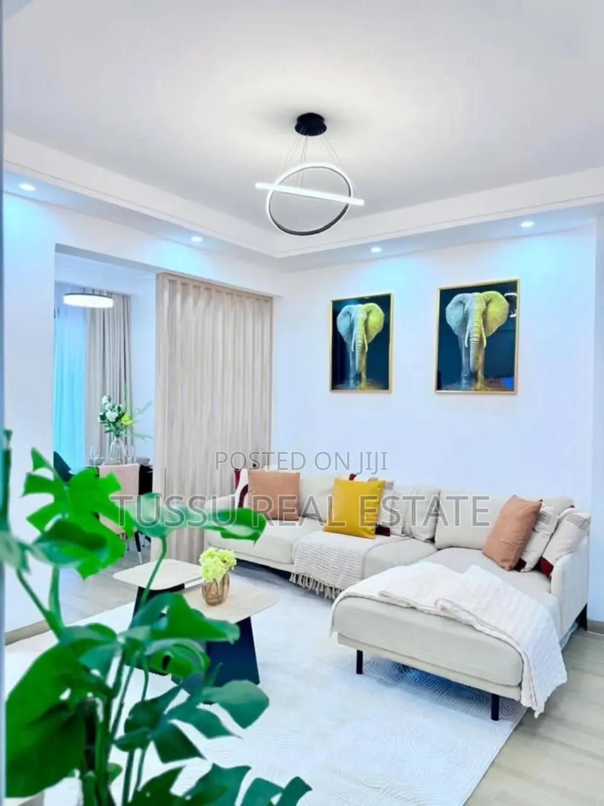 Furnished 3bdrm Apartment in Mbezibeach for rent