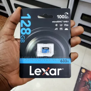 Lexar High-Performance 633x 128gb Microsdxc Uhs-I Card