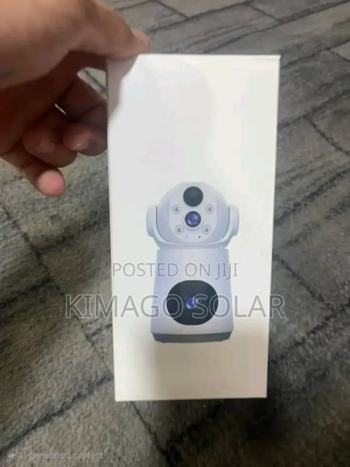 Dual Lens Simcard Camera Ya Umeme Na Battery Ndani
