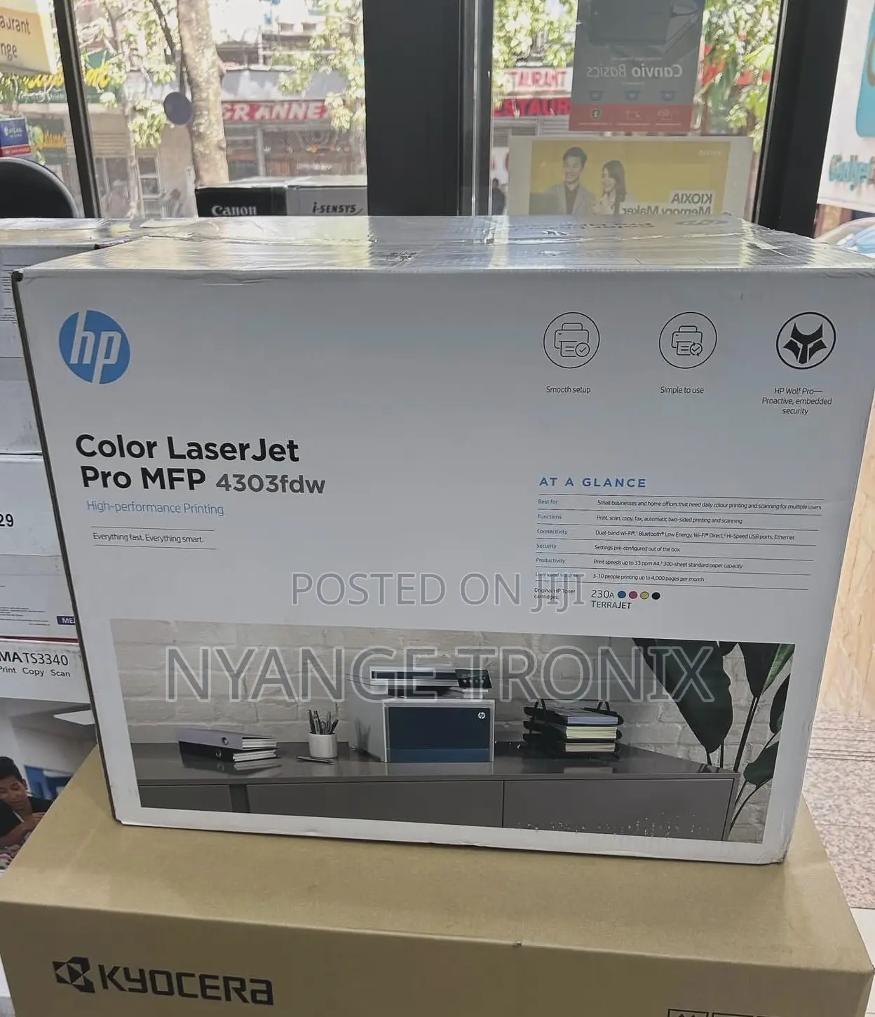 :Hp Color Laserjet MFP 4303 FDW