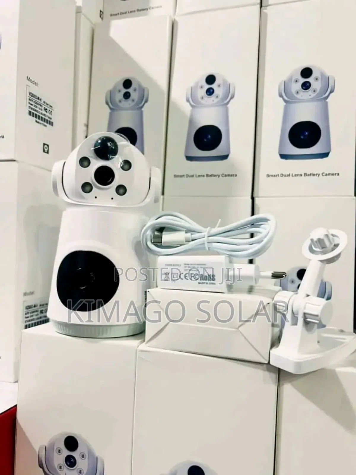 Rechargeable Dual Lens Device for Baby Home Safety