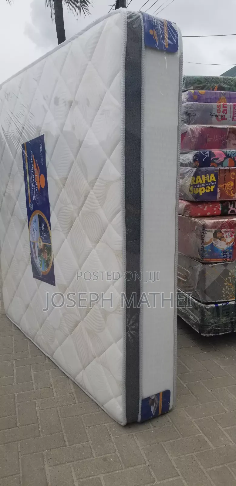 Mattress Sun Belt 6x6 Inch 12 Side Othopedec Side Luxury