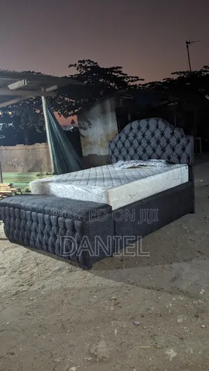 Bedsofa With Mattress Black Color