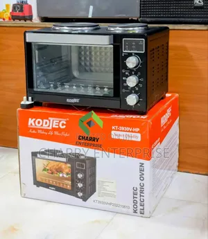 Kodtec Electric Oven 30l Bake, Roast, Grill 
*Heat Adjustments