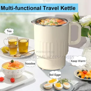 1l Portable Travel Electric Water Kettle Multifunctional