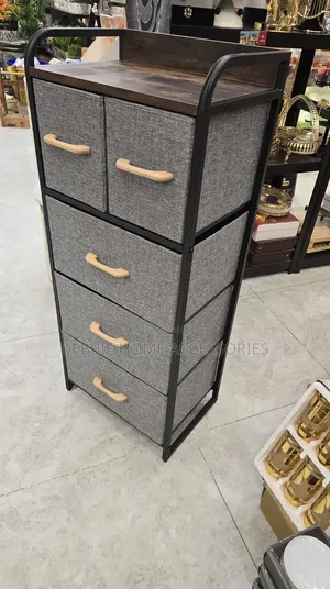 4-Drawer Fabric Dresser Storage