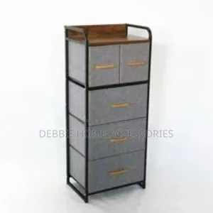 4-Drawer Fabric Dresser Storage