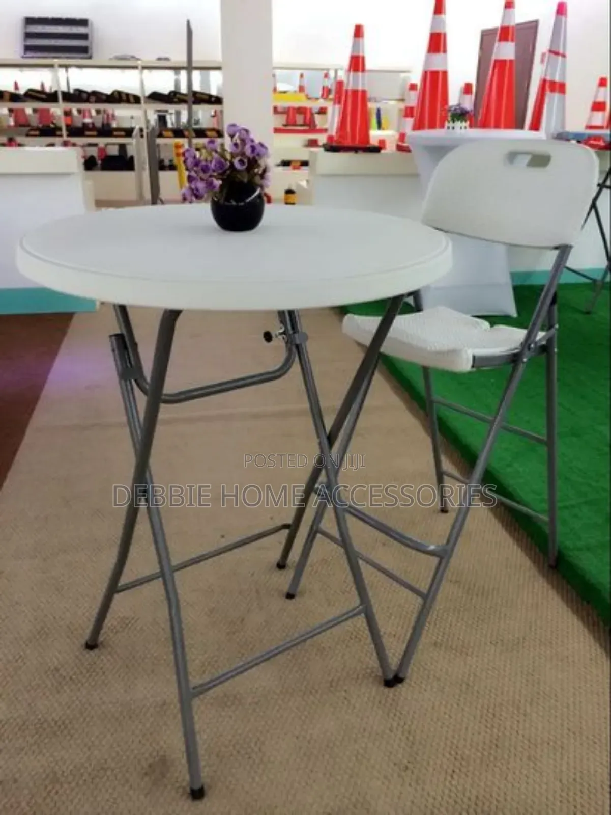 32in Cocktail Table Folding High Top
