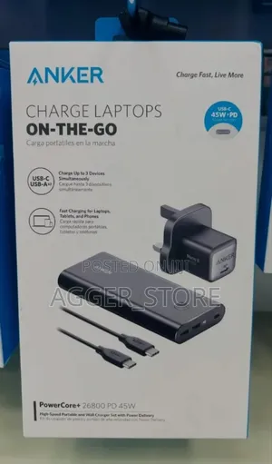 Anker Charge Laptops on-the-Go Powerbank