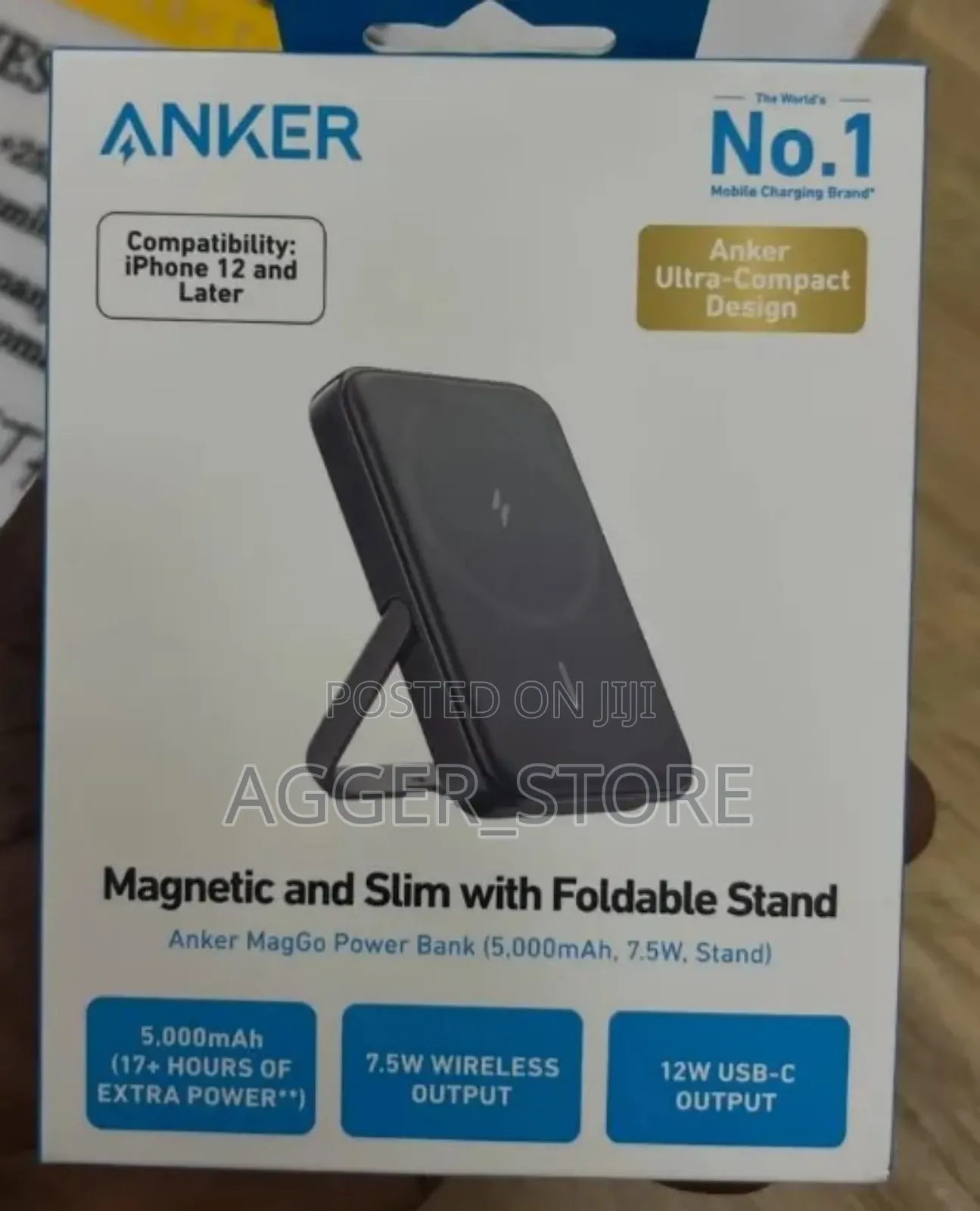 Anker Magnetic and Slim With Stand Anker Maggo Powerbank 5000mah