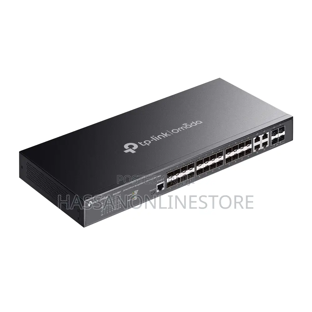 Tp-Link Sg3428xf Omada 24-Port SFP L2+ Switch With 4 10ge Sfp+ Slots