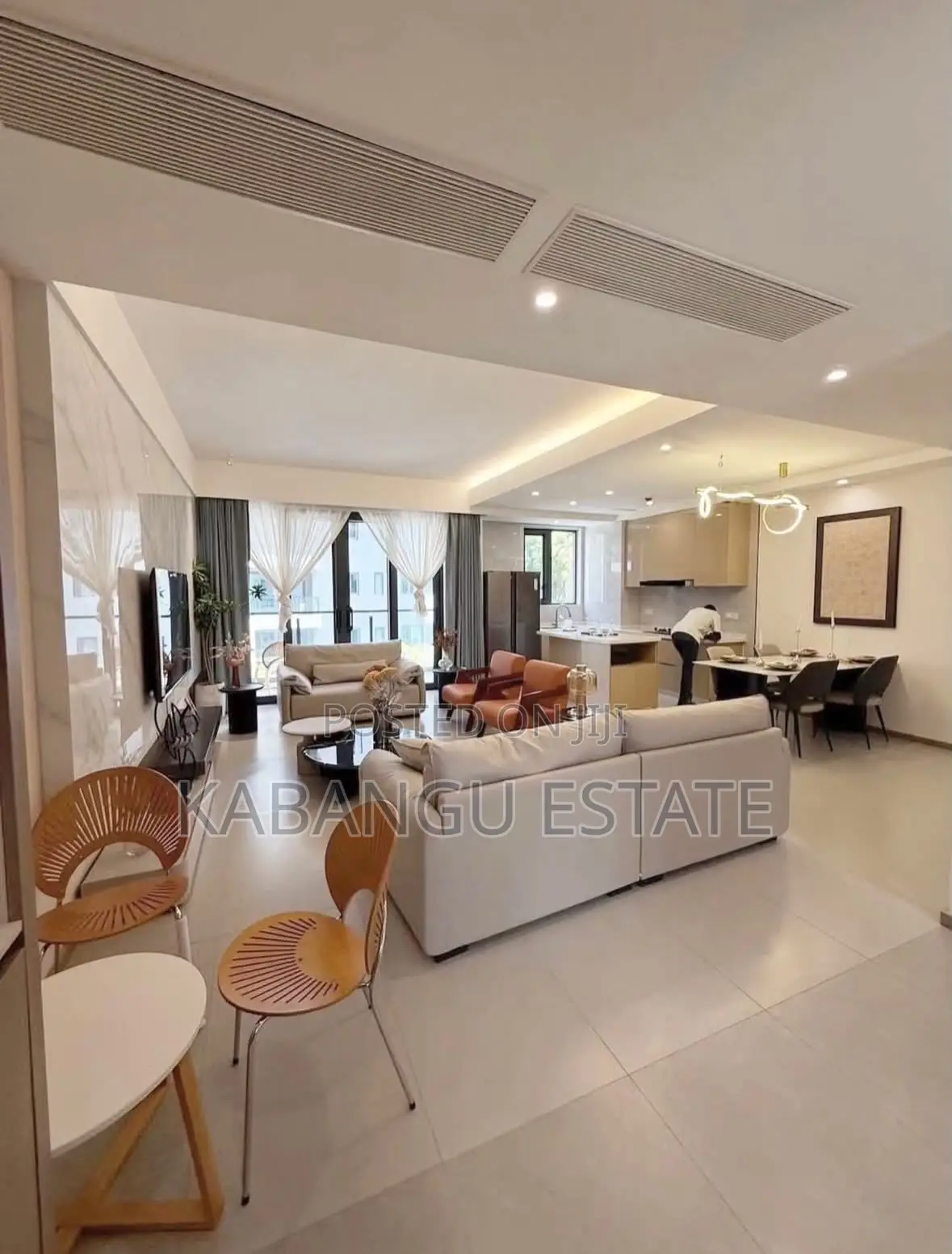 Furnished 3bdrm Apartment in Masaki for rent