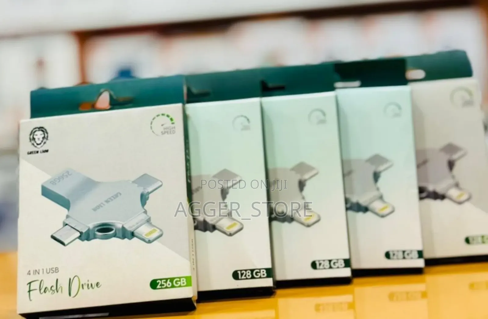 Green Lion 3.1 (4-1) Flash Drive 256gb
