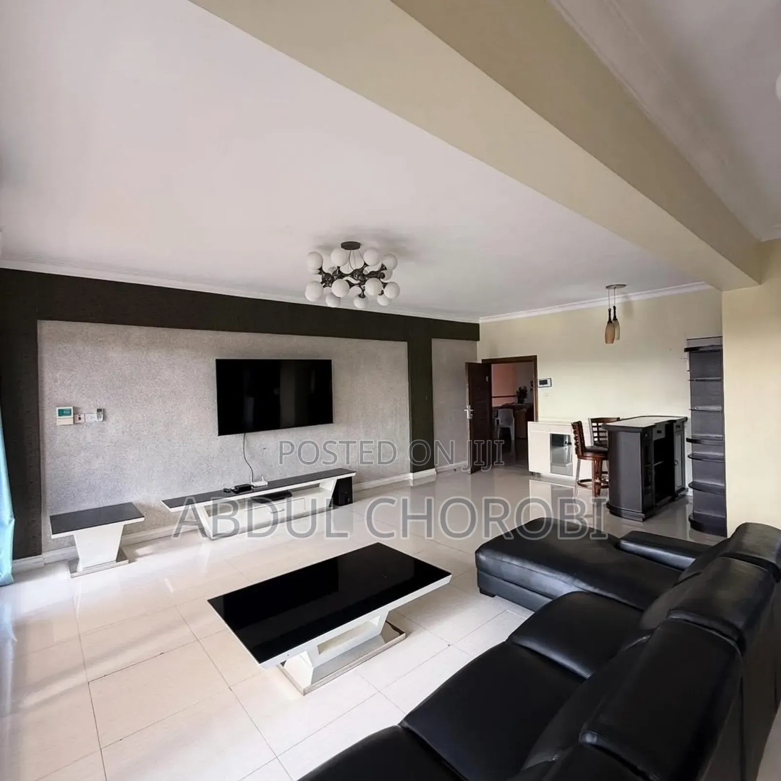 Furnished 3bdrm Apartment in Masaki for rent
