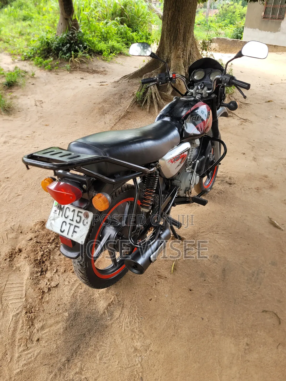 Bajaj Boxer X125 2025 Black