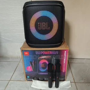 JBL Partybox Encore2 Portable Party Speaker With 2 Wireless Microphone