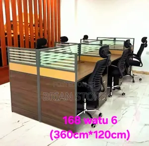 Office Work Station Six People (Watu 6)