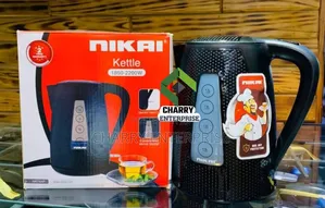 Original Nikai Electric Kettle Model: Nk744p 1.7 Liter 1850 - 2200w