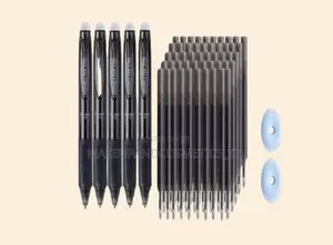 Uk 57pcs Erasable Pens (5pens+50 Refills+2 Erasers
