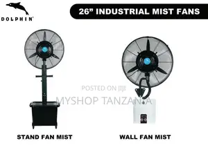 Dolphin Industrial Mist Wall Fan Size 26