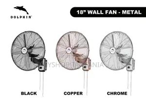 Dolphin Wall Fan Size 18 Inches