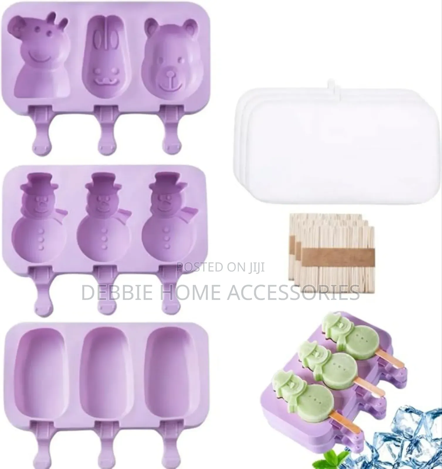 Silicone Popsicle Molds