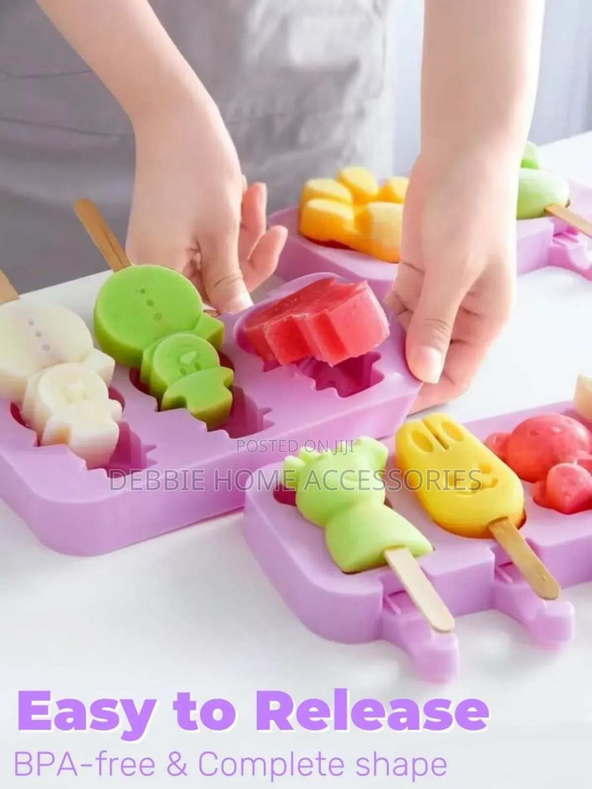 Silicone Popsicle Molds
