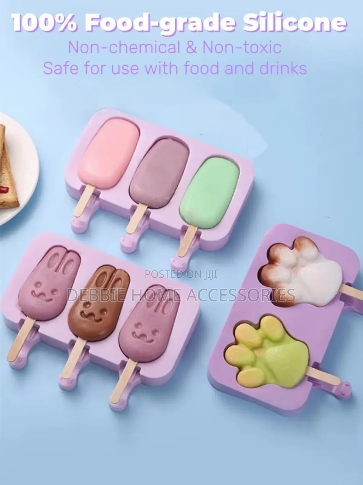 Silicone Popsicle Molds