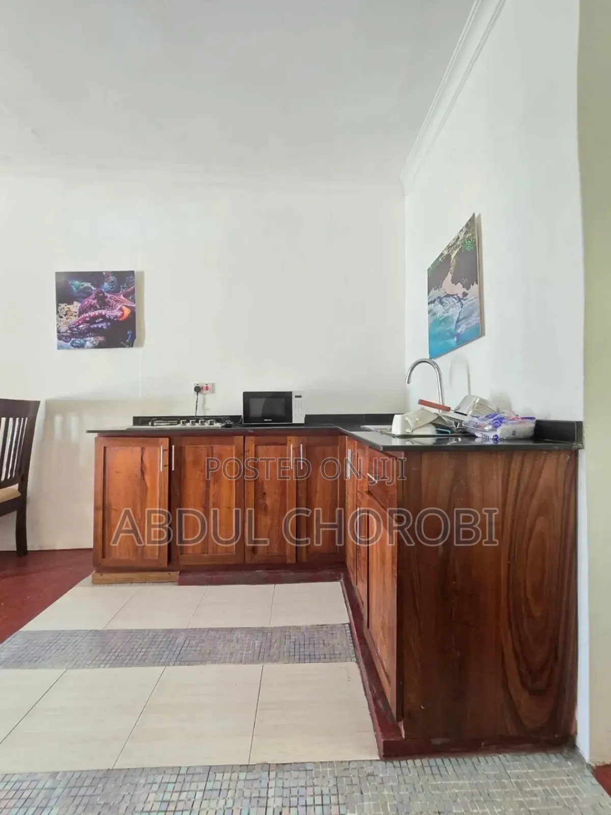 Furnished Studio Apartment in Masaki for rent