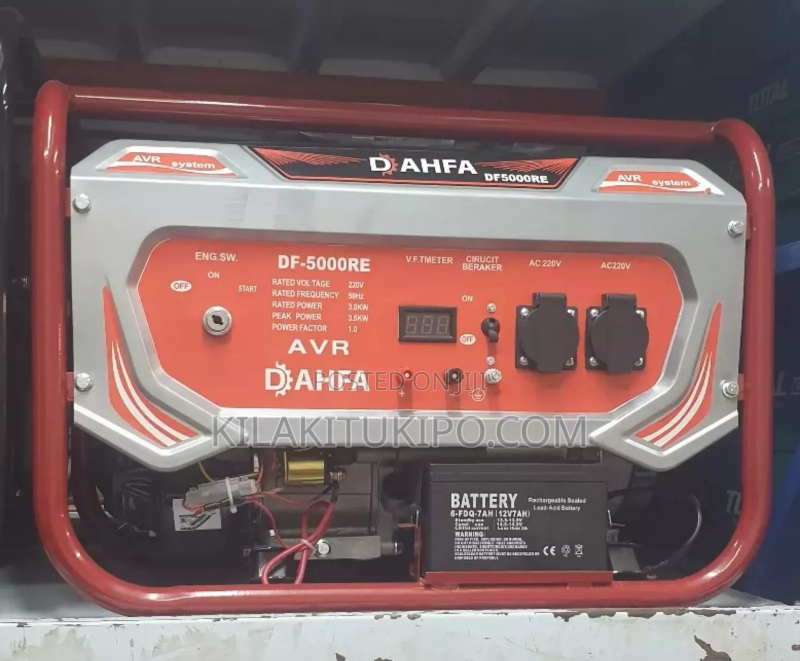 Df-5000re Dahfa Gasoline Generator 3.5kw