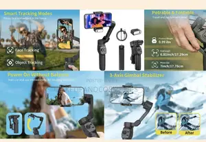 Handheld Ai Smart Phone Gimbal Stabilizer For Phone
