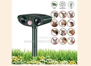 Solar Ultrasonic Rat Repellent With Motion Sensor