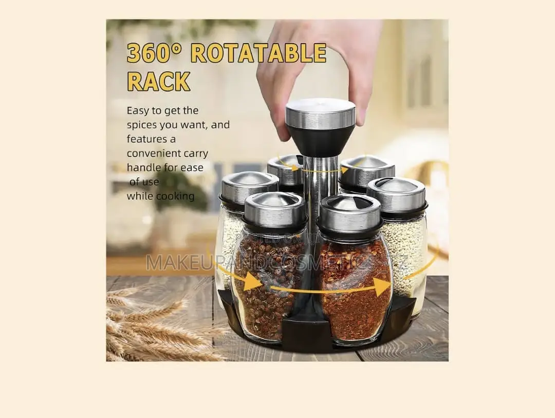 360° Rotatable Spice Rack