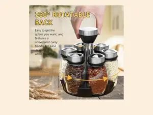 360° Rotatable Spice Rack