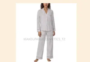 Dkny Notch Collar Pyjama Set Premium Quality Size M / L (Rrp :$