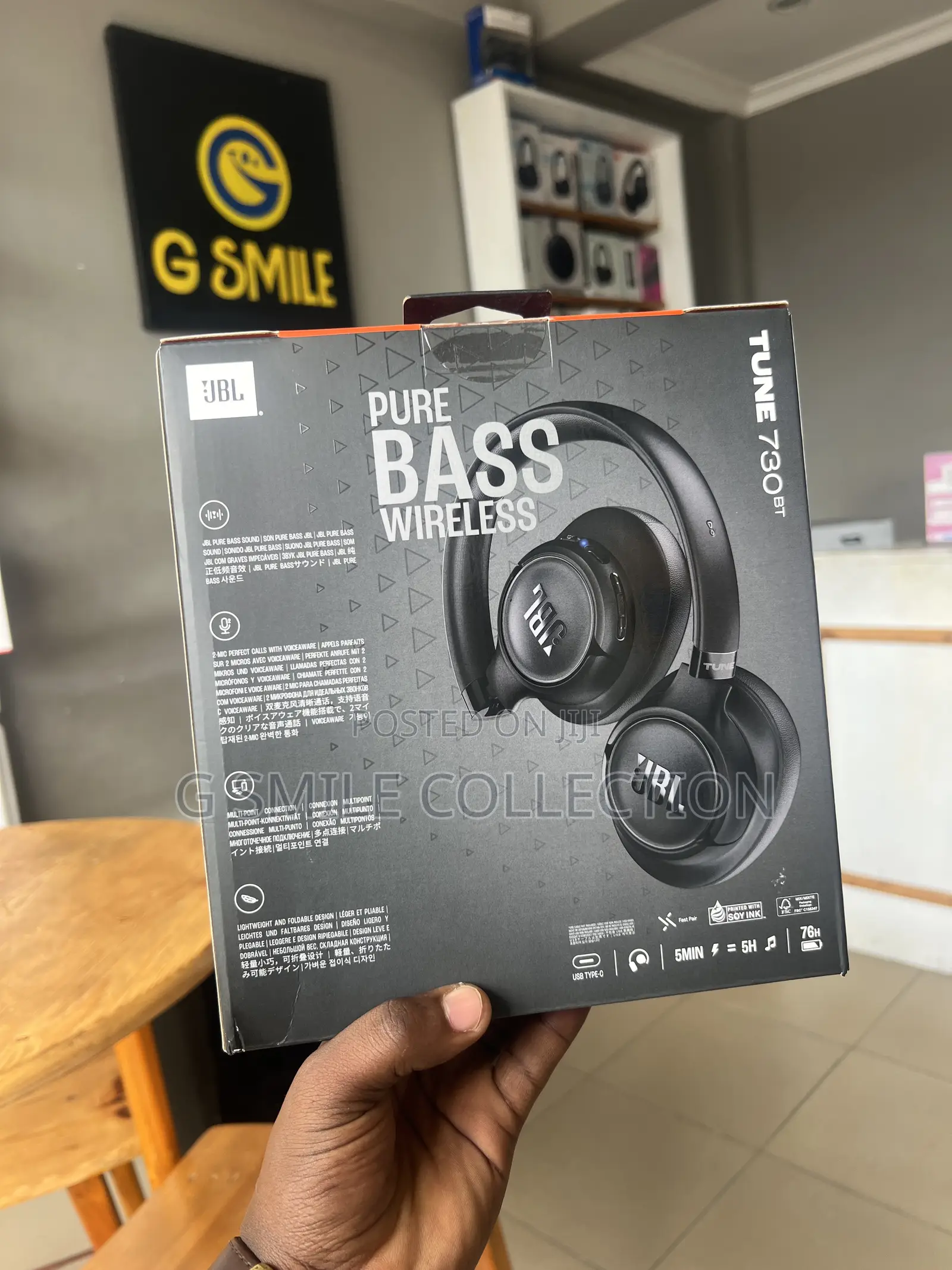 JBL Tune 730bt Wireless Headphones