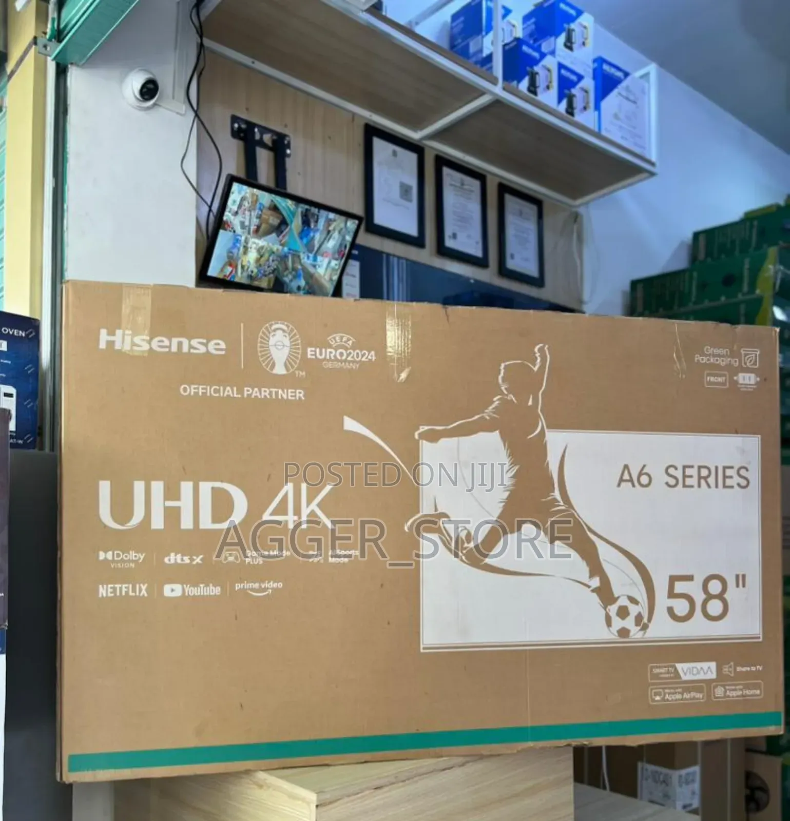 Hisense Uhd Smart 58" Brand New