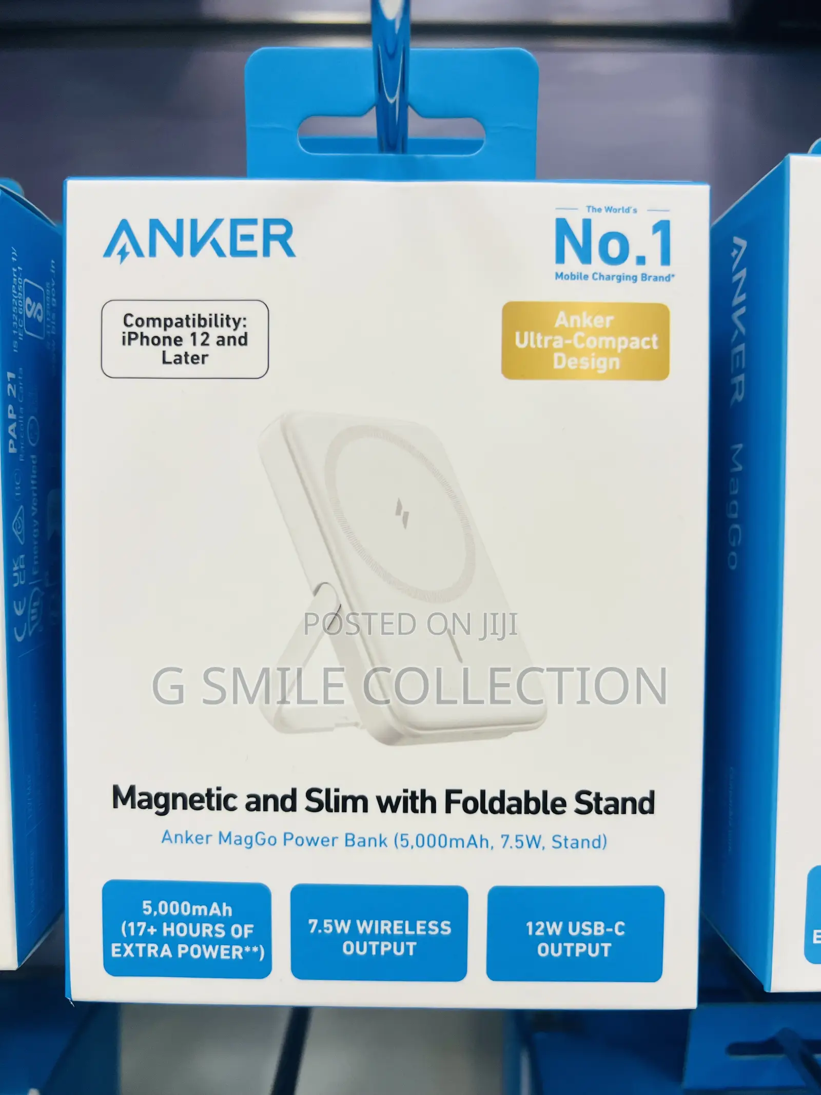 Anker Maggo Power Bank (5,000mah, 7.5w, Stand) 5,000mah