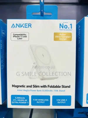 Anker Maggo Power Bank (5,000mah, 7.5w, Stand) 5,000mah