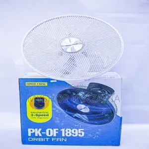 Power King Orbit Fan Size 18 Panga Plastic Ina Rimote