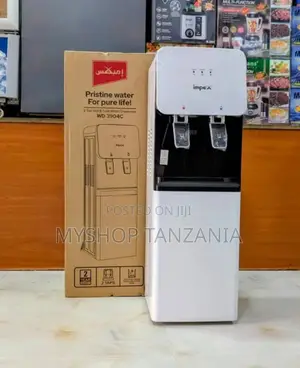 New Impex 2 Tap Hot and Cold Water Dispenser With Cabinet