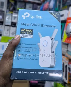 Tp-Link Re650 Ac2600 Mesh Wi-Fi Extender New