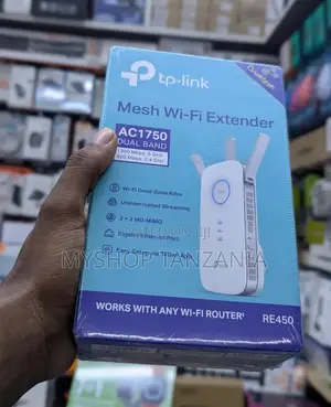 New Tp-Link Re450 Ac1750 Mesh Wi-Fi Extender